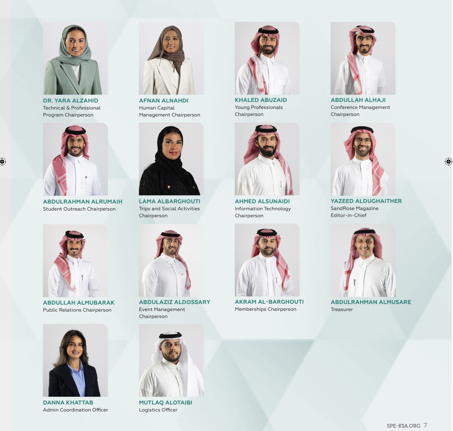 SPE-KSA 2023-2025 Executive Board